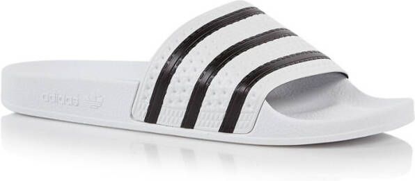 adidas Originals Adilette Badslippers White/Core Black/White Dames
