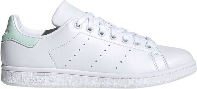 Adidas Originals Stan Smith sneakers wit/lichtgroen