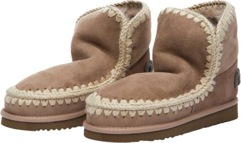 Mou Eskimo18 Glitter Logo Stivaletto , Grijs, Dames