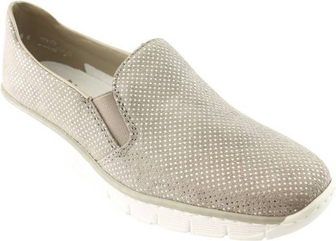 Rieker Instappers & Slip ons Grijs Dames