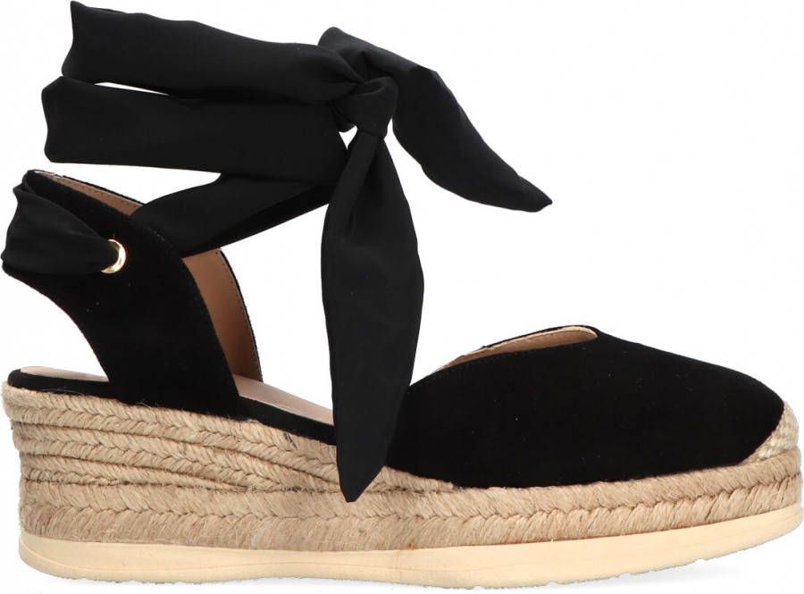 Unisa Zwarte Espadrilles Choza