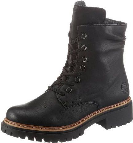 Rieker Hoge veterschoenen met casual vetersluiting