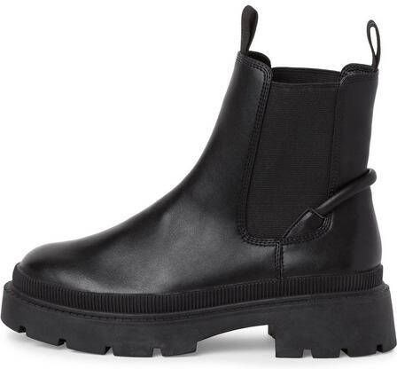 tamaris Zwarte casual gesloten laarsjes , Zwart, Dames