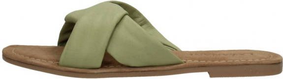 Lazamani Pantoffels Groen Dames