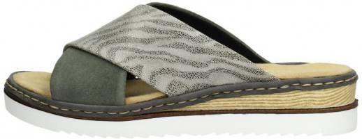 Rieker Slipper Dames Grijs