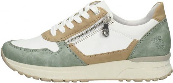 Rieker Sneakers groen Synthetisch 101201