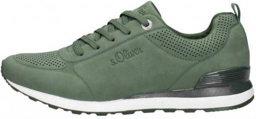 S.oliver Dames Sneakers  Groen