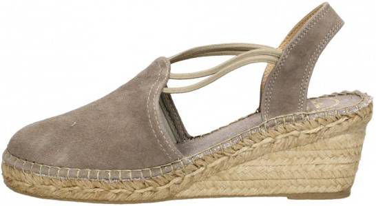 Toni Pons Tremp suède espadrilles taupe