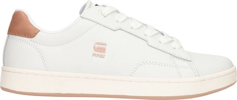 G-star G Star Raw Veterschoen Dames Wit/Cognac
