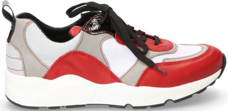 Mustang Veterboot Dames Grijs/Zwart