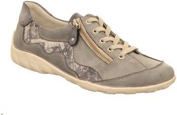 Remonte Veterschoen in modieuze used look Blauw