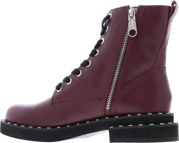 Calvin Klein Lace up Boots , Rood, Dames