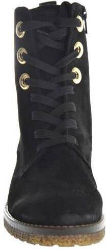 Gabor Hoge veterschoenen Rhodos met zool in crêpe look