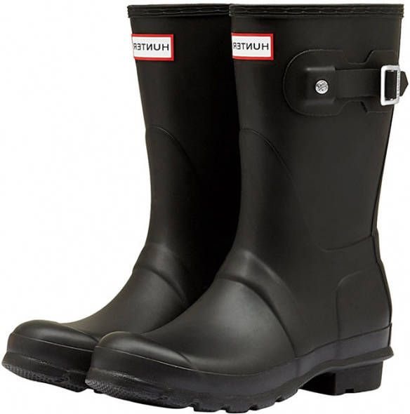 Hunter Regenlaarzen Wfs1013Rma Blk(Mat)Zwart , Zwart, Dames