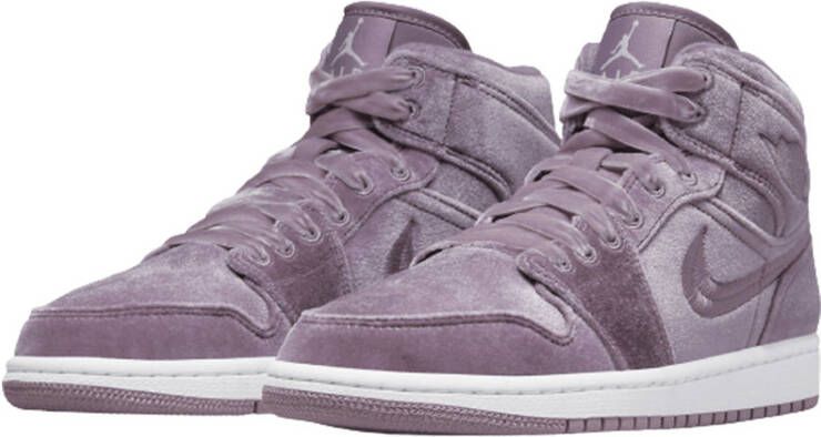 Jordan Air 1 Mid Purple Smoke , Paars, Dames
