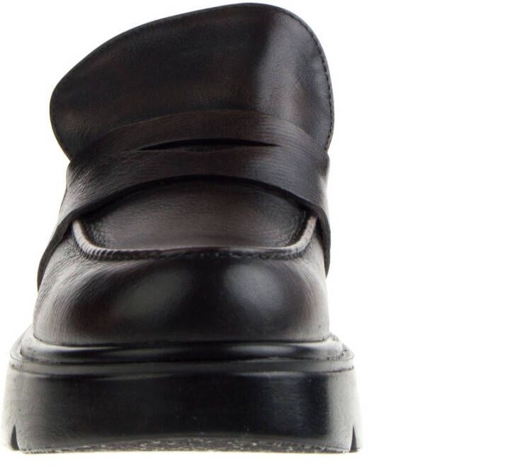 Kobra Shoes Dames mocassins donker