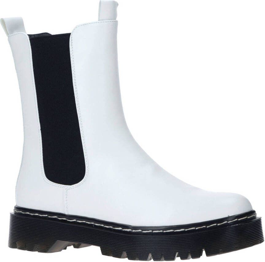 La strada Chelsea Boot Dames Wit