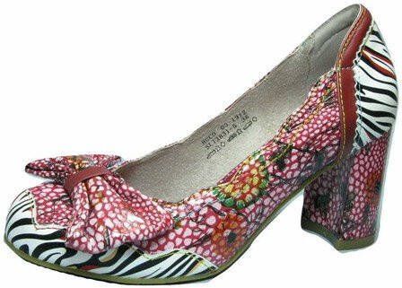 Pump Laura Vita Rood::Multicolor