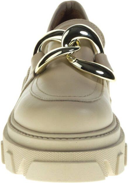 Lazamani Dames mocassins ecru
