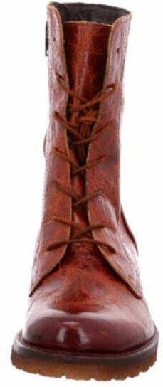 Lazamani Enkellaarsjes Booties Laces Vega Bruin