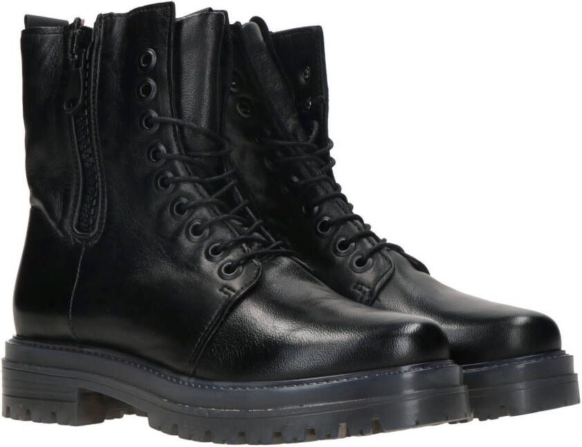 Mjus Veterboot Dames Zwart