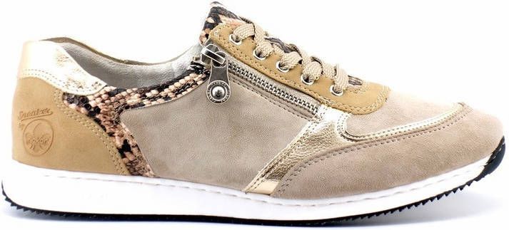 Rieker Sneakers bruin Suede