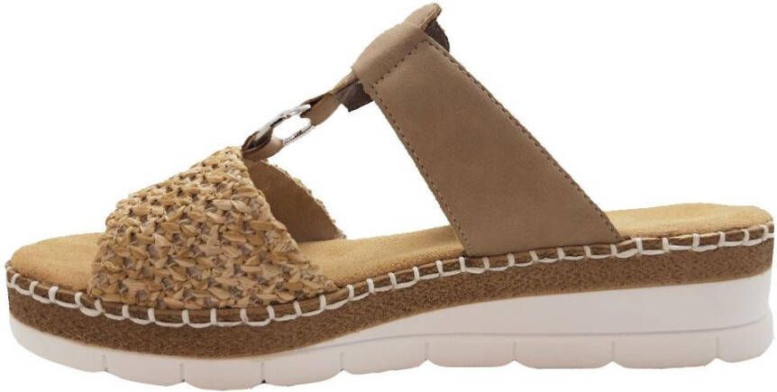 Rieker Slippers met sierring