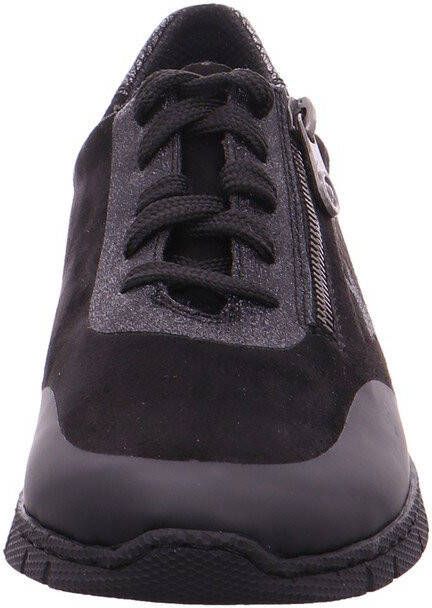 Rieker Sneaker Dames Metallic/Zwart