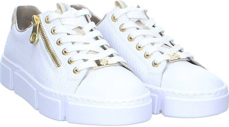 Rieker hartweiss casual closed shoes , Wit, Dames