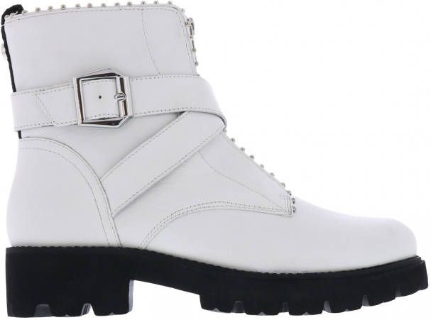 Steve Madden Jacky Studs Patent , Wit, Dames