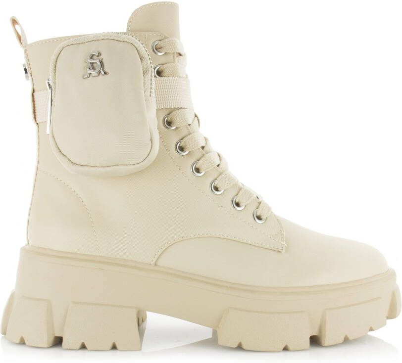 Steve Madden Tanker P biker boot met afneembaar etui