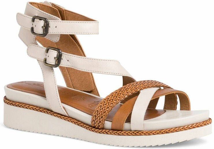 Tamaris Sleehaksandaaltjes in een harmonieuze kleurencombinatie