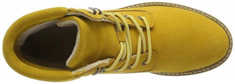 Tamaris Catser Veterboot Dames Geel