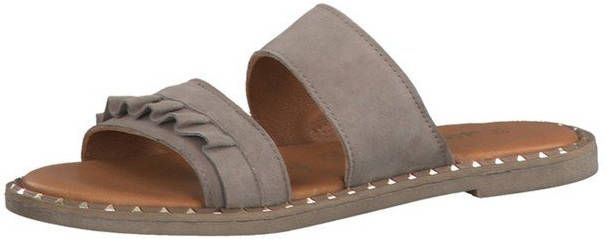 Tamaris Tollia Slipper Dames Grijs/Taupe