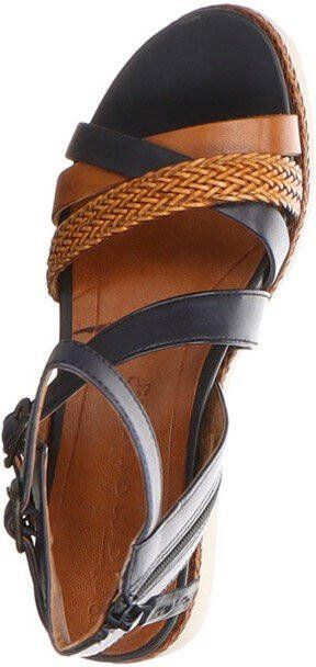 Tamaris Sleehaksandaaltjes in een harmonieuze kleurencombinatie