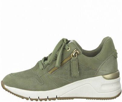 Tamaris Sneaker Groen/Kahki