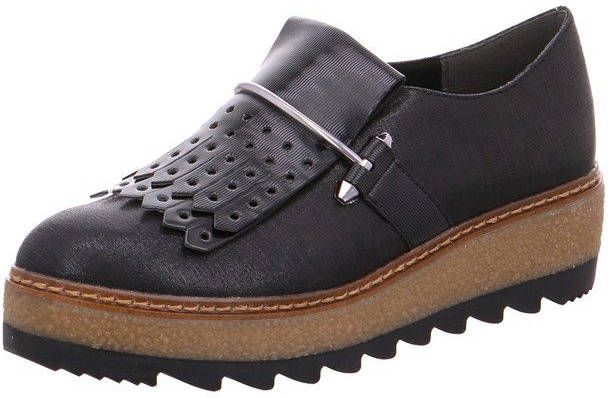 Tamaris dames loafers Zwart