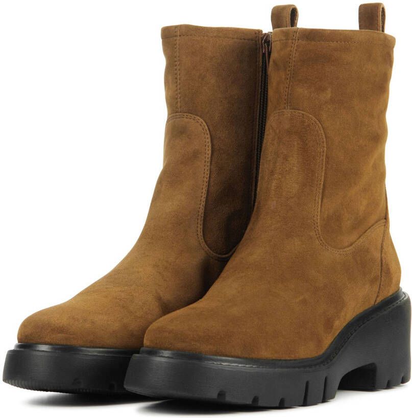 Unisa Dames Leren EnkellaarsjesEnkellaarsjes