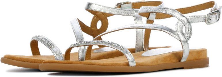 Unisa Dames leren dames sandalen claris met