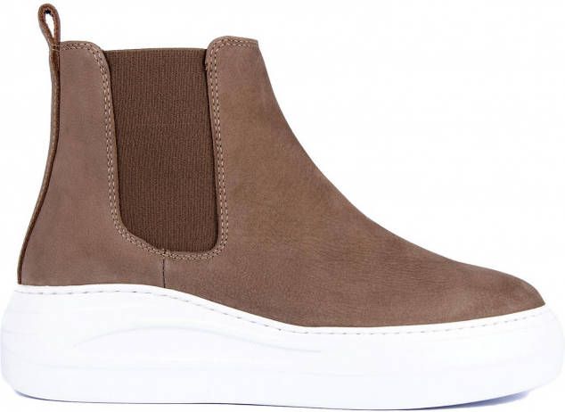 Unisa Chelseaboots Bruin Dames