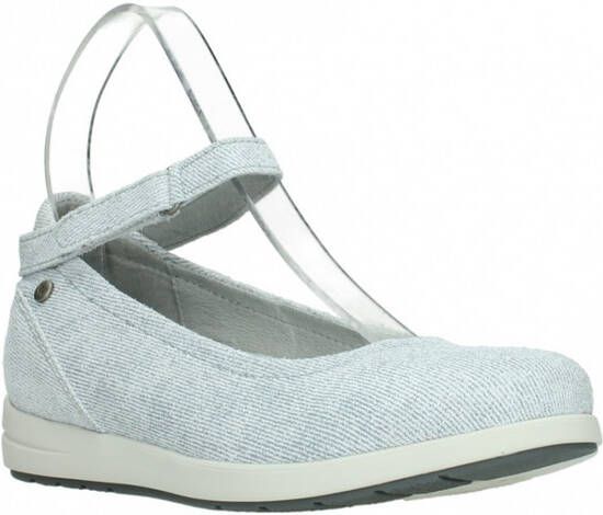 Ballerina's Wolky 02422 Magnetic 49122 gebroken wit-grijs