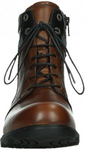 Laarzen Wolky 02625 Center 20430 cognac leer