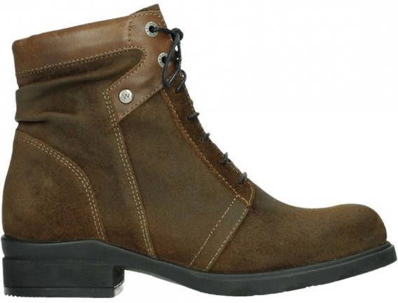 Laarzen Wolky 02629 Center XW 45410 tobacco suede