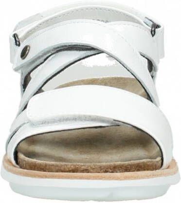 Wolky Sandalen 08480 Sunstone 60100 wit lakleer
