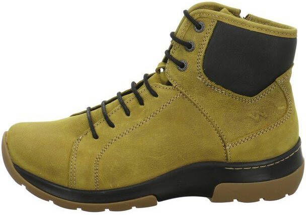 Hoge Sneakers Wolky 03026 Ambient 11940 mosterd nubuck