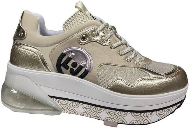 Liu Jo Sneakers Maxi Wonder Air 2C Sneaker Goudkleurig
