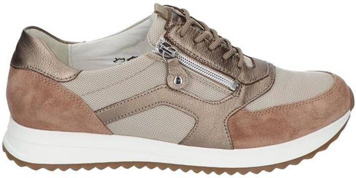 Waldlaufer Waldläufer H Vicky Sneaker Bruin/Beige
