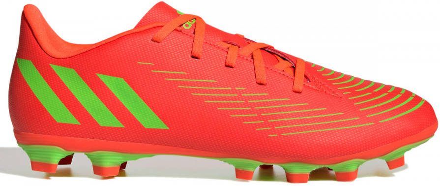 adidas Predator Edge.4 Gras/Kunstgras Voetbalschoenen(FxG)Rood Groen
