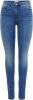 ONLY high waist skinny jeans ONLROYAL light medium blue denim regular online kopen