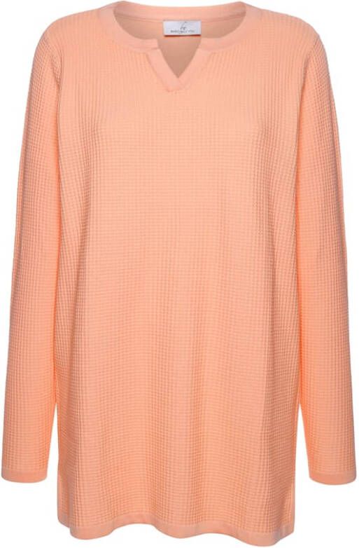 basically you Trui van zacht materiaal Apricot